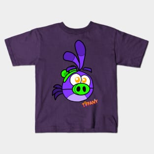 Tiffany Halloween Hiro Pig Kids T-Shirt